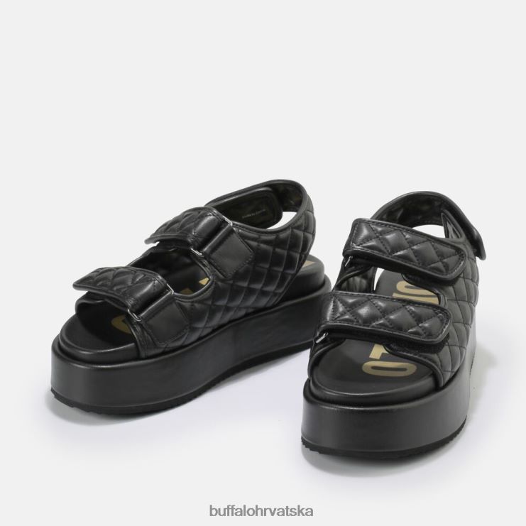 crno Buffalo noa poplun sandale s platformom veganske |sandale TDD6T786